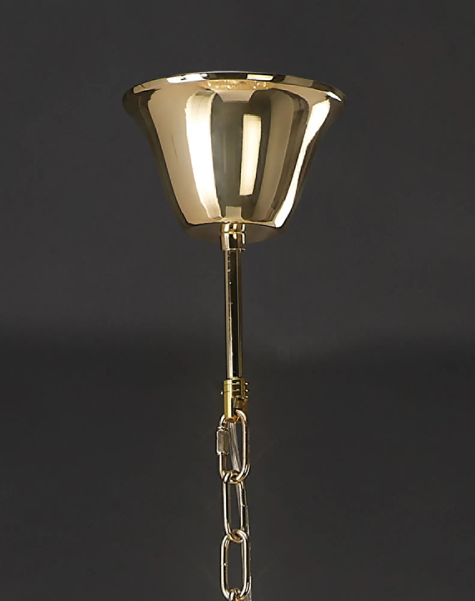 Ava Crystal Pendant 12 Light (25.5kg) French Gold IL30750  Diyas Ava French Gold